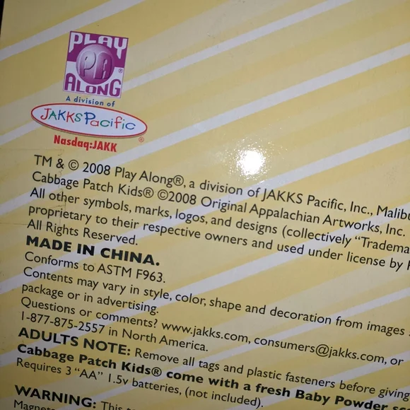 2008 Cabbage Patch Doll - Picture 10 of 11